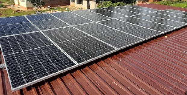 Solar PV system installed on commercial complex in Mombasa